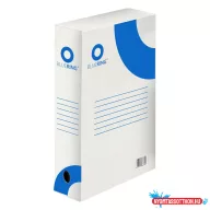 Archiváló doboz boxy A4, 80mm gerinccel karton Bluering(R)