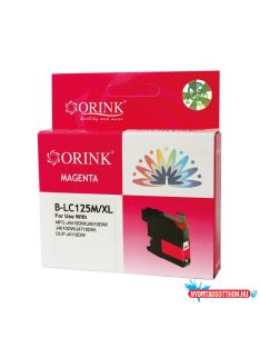Brother LC125XL tintapatron magenta ORINK (utángyártott)