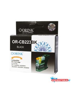 Brother LC223XL tintapatron black ORINK (utángyártott)