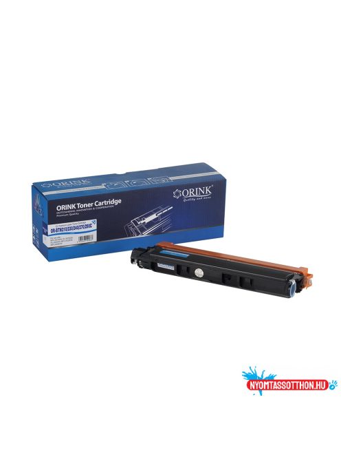 Brother TN210/TN230/TN240/TN270/TN3040 toner cyan ORINK (utángyártott)
