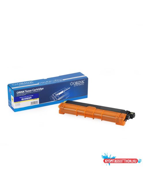 Brother TN247 toner yellow ORINK (utángyártott)