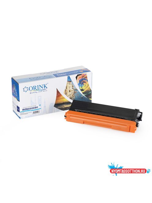 Brother TN321/TN331/TN341/TN351 toner cyan ORINK (utángyártott)