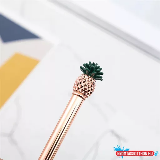 Ananászos metáltestű golyóstoll, 1.0mm