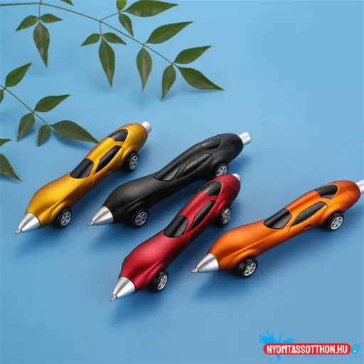 Autó formájú golyós toll, 0.5mm