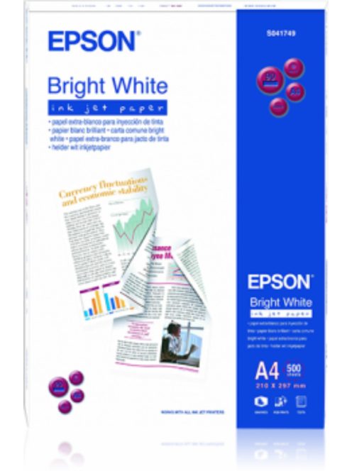 Epson A/4 Bright White Papír 500Lap 90g (Eredeti)