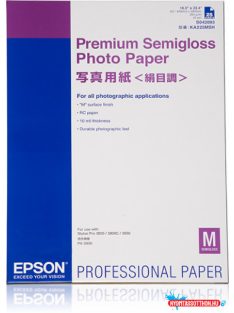 Epson A/2 Félfényes Fotópapír 250g/m2 25 lap