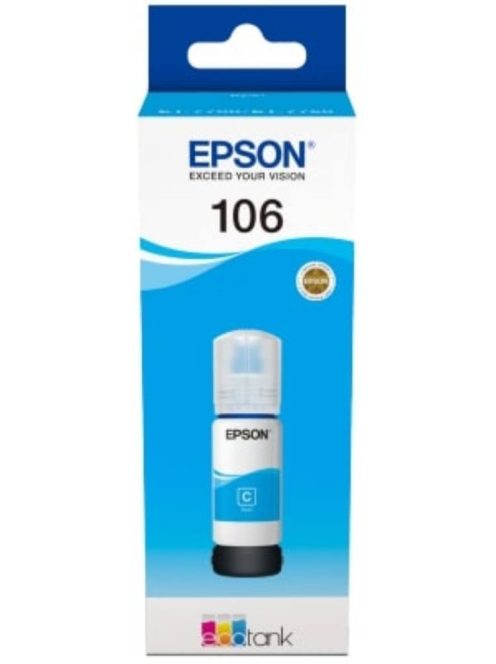 Epson 106 (T00R2) tinta Cyan 70ml (Eredeti)