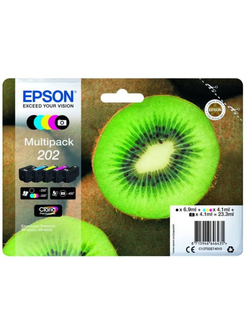 Epson 202 T02E7 Multipack  (Eredeti)