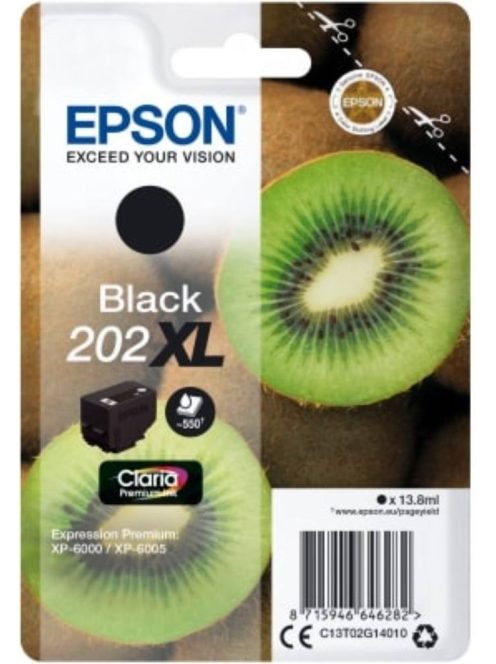 Epson T02G1 Patron Black 13,8ml XL (Eredeti)