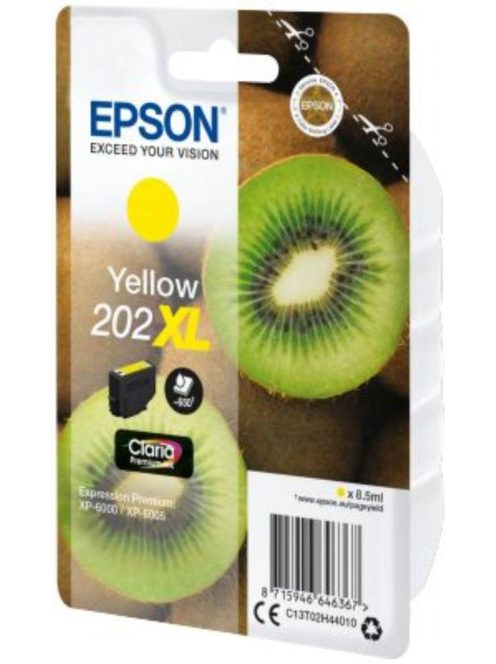 Epson T02H4 Patron Yellow 8,5ml XL (Eredeti)