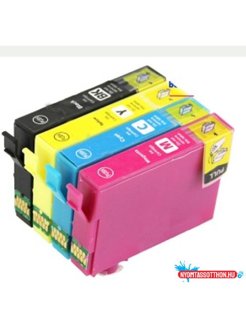 Utángyártott EPSON T02V4 Patron Yellow No.502 IK