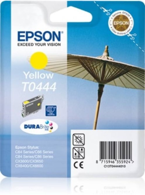 Epson T0444 Patron Yellow 13ml (Eredeti)