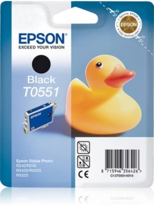 Epson T0551 Patron Black 8ml (Eredeti)