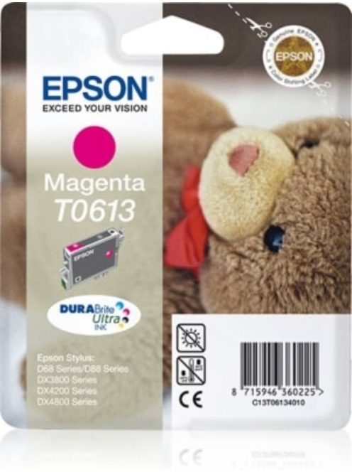 Epson T0613 Patron Magenta 8ml (Eredeti)