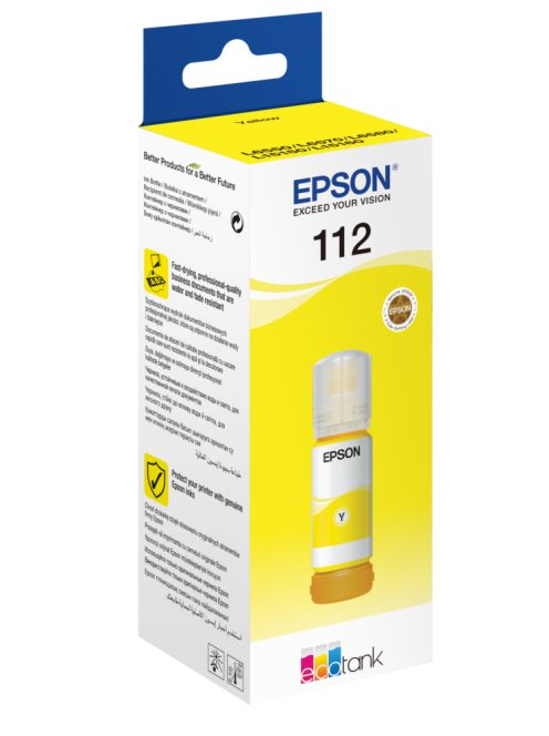 Epson 112 (T06C4) Pigment tinta Yellow 70ml (Eredeti)