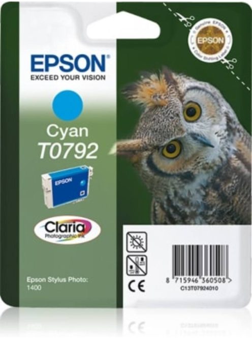 Epson T0792 Patron Cyan 11ml (Eredeti)