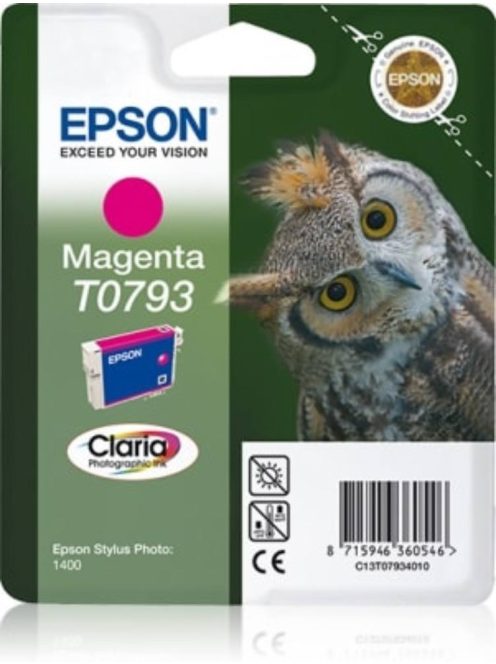 Epson T0793 Patron Magenta 11ml (Eredeti)