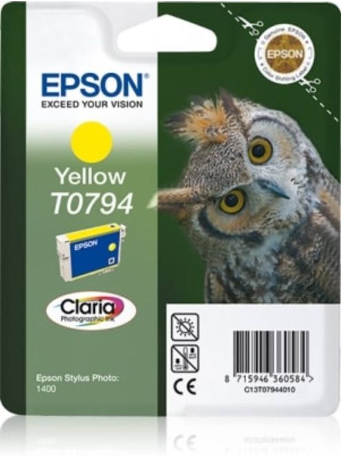 Epson T0794 Patron Yellow 11ml (Eredeti)