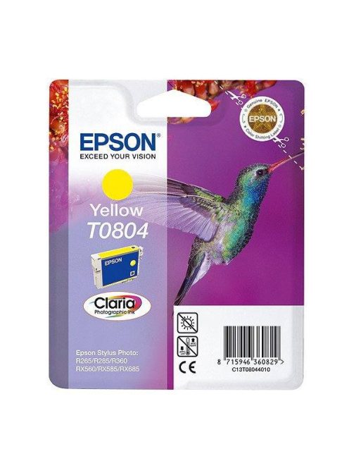 Epson T0804 Patron Yellow 7,4ml (Eredeti)