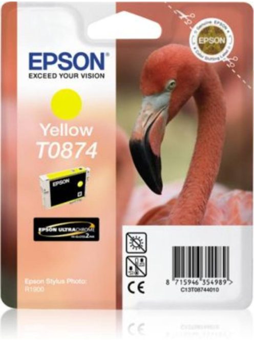 Epson T0874 Patron Yellow 11,4ml (Eredeti)