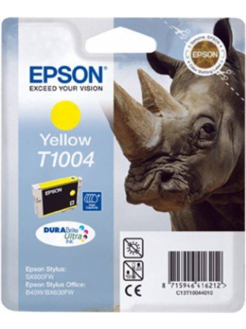 Epson T1004 Patron Yellow 11,1ml (Eredeti)