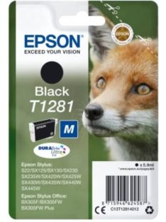 Epson T1281 Patron Black 5,9ml (Eredeti)