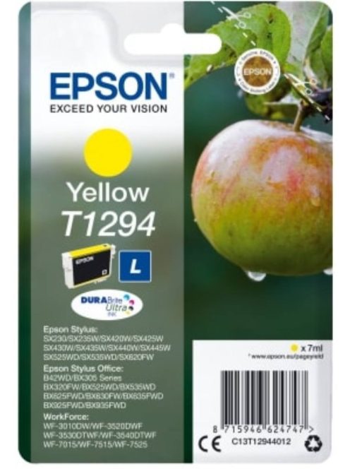 Epson T1294 Patron Yellow 7ml (Eredeti)