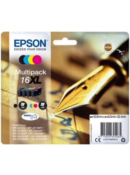 Epson T1636 Patron Multipack 16XL (Eredeti)