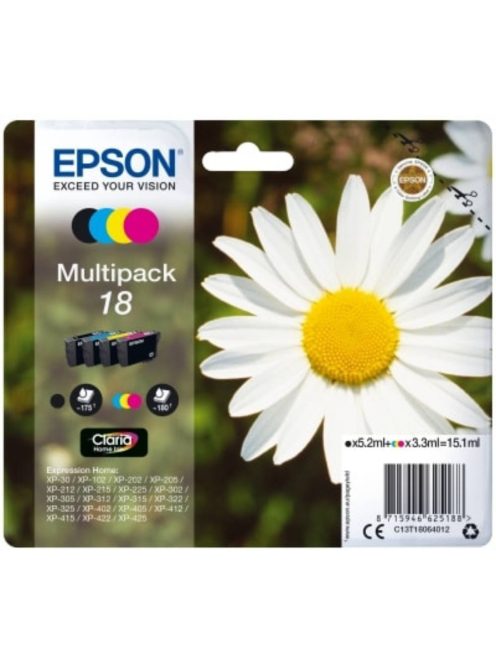 Epson T1806 Patron Multipack (Eredeti)