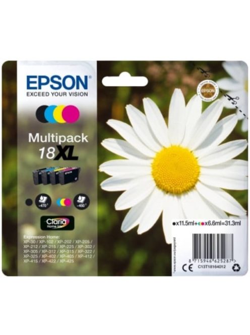 Epson T1816 Patron Multipack 18XL (Eredeti)