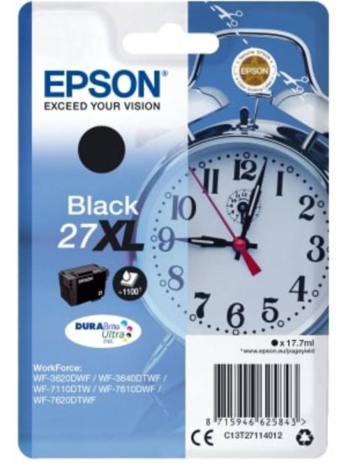 Epson T2711 Patron Black 17,7ml (Eredeti)