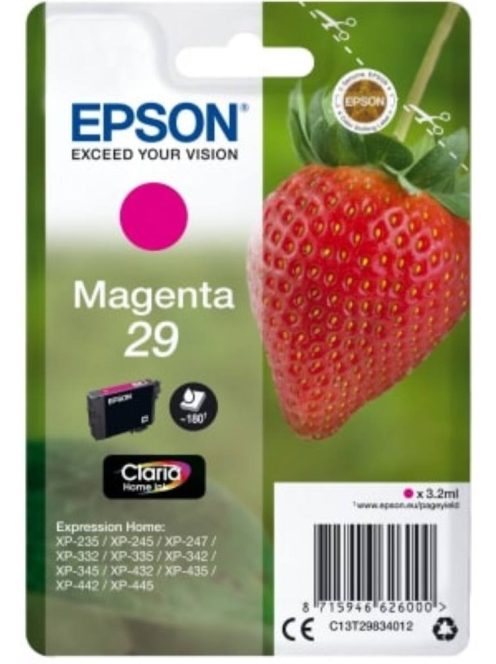 Epson T2983 Patron Magenta 3,2ml 29 (Eredeti)