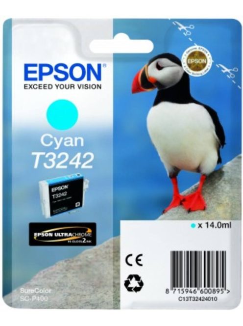 Epson T3242 Patron Cyan 14ml (Eredeti)