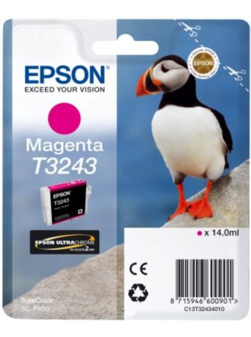 Epson T3243 Patron Magenta 14 ml (Eredeti)