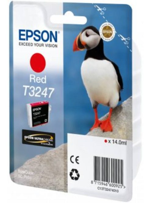 Epson T3247 Patron Red 14 ml (Eredeti)