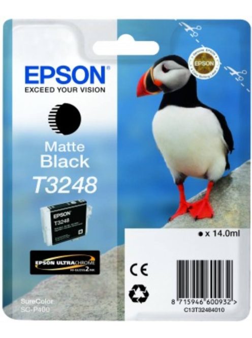 Epson T3248 Patron Matte Black 14 ml (Eredeti)