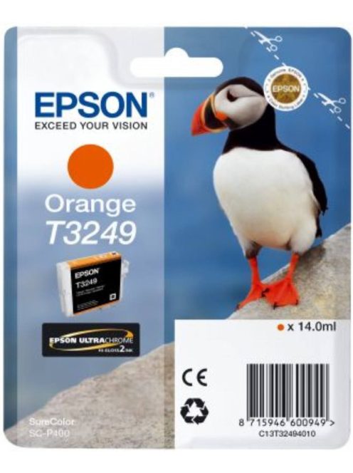 Epson T3249 Patron Orange 14 ml (Eredeti)