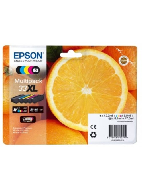 Epson T3357 Patron Multipack 33XL (Eredeti)