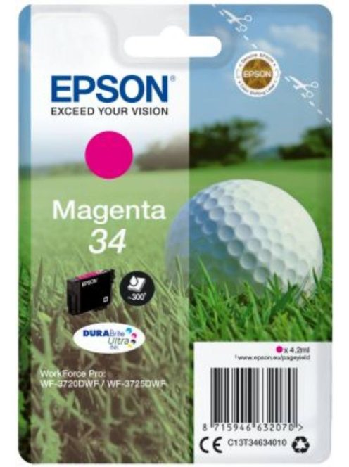 Epson T3463 Patron Magenta 4,2 ml (Eredeti)