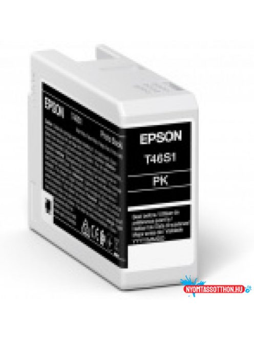 Epson T46S1 Patron Photo Black 25ml (Eredeti)