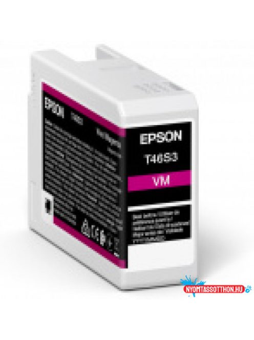 Epson T46S3 Patron Vivid Magenta 25ml (Eredeti)