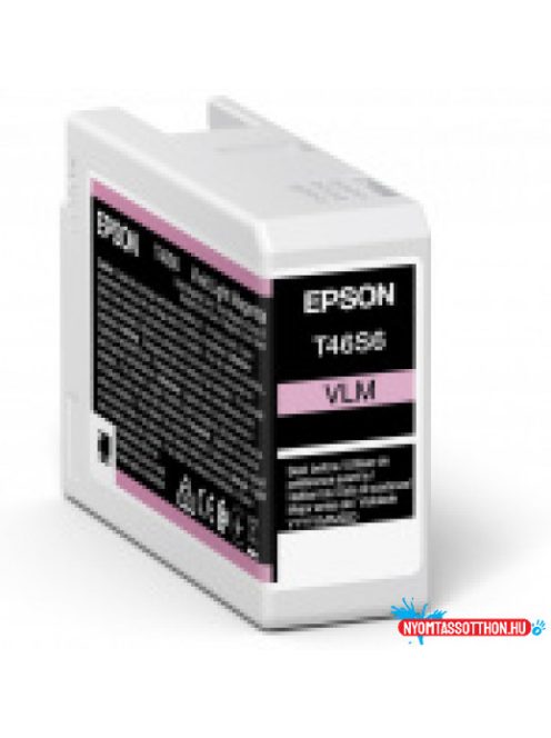 Epson T46S6 Patron Vivid Light Magenta 25ml (Eredeti)