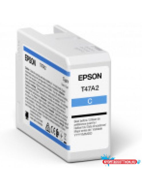 Epson T47A2 Patron Cyan 50 ml (Eredeti)