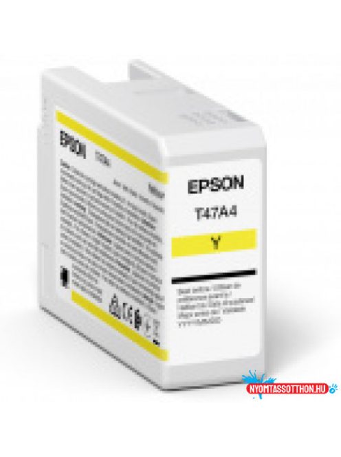 Epson T47A4 Patron Yellow 50 ml (Eredeti)