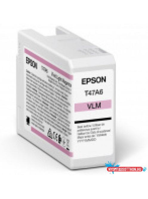 Epson T47A6 Patron Vivid Light Magenta 50 ml (Eredeti)