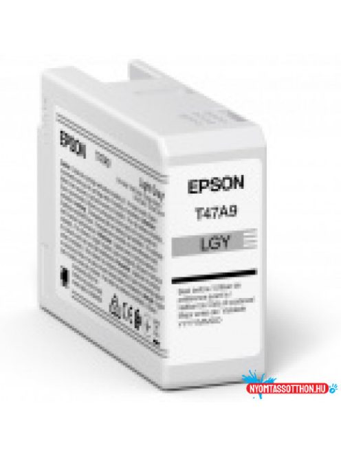 Epson T47A9 Patron Light Gray 50ml (Eredeti)