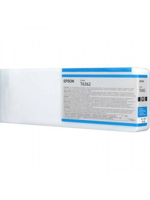 Epson T6362 Patron Cyan 700ml (Eredeti)