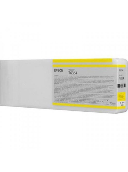 Epson T6364 Patron Yellow 700ml (Eredeti)