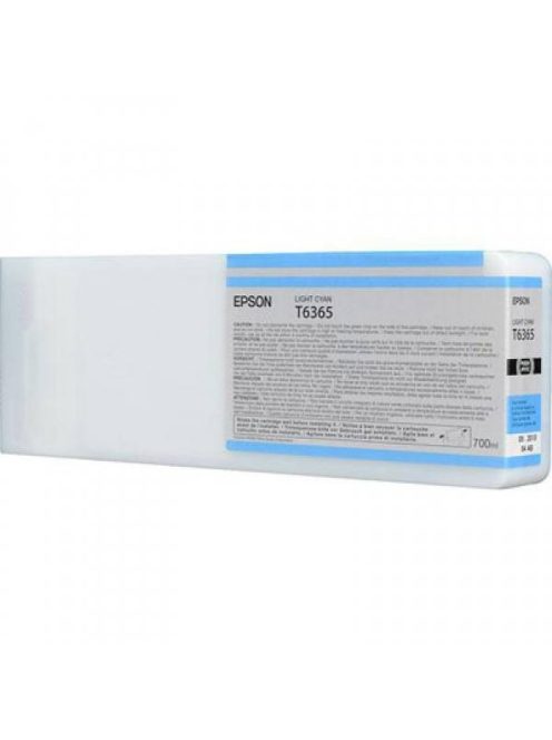 Epson T6365 Patron Light Cyan 700ml (Eredeti)