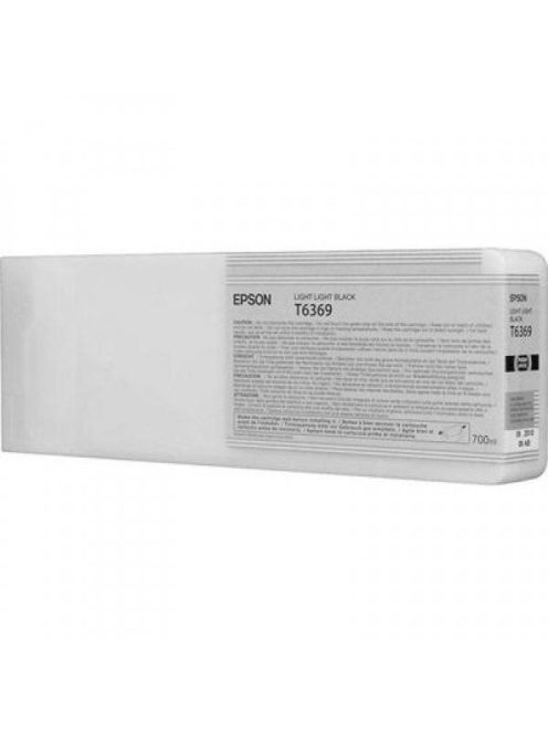 Epson T6369 Patron Light Light Black 700ml (Eredeti)